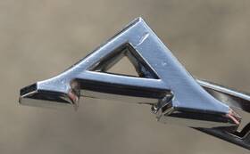 796701 Oem General Motors Vintage Pontiac Grand Prix Chrome Letter Inch A Emblem #796701