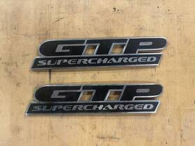 10331335 Oem Genuine Factory 97 98 99 00 01 02 03 Pontiac Grand Prix Gtp Supercharged Emblem Logo Badge 7 Inch