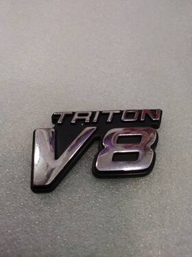 F81b-16702-aa Oem Genuine Factory 99-04 Ford F-250 F-350 Triton V8 Left Right Side Fender Emblem Logo Badge A32018