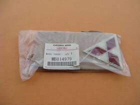 Mb814979 Oem Genuine Factory 95 96 97 98 99 Mitsubishi Eclipse Front Emblem Logo Badge Sign Decal Red A46241