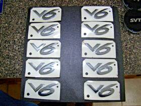 Gm6c-51761-a Oem New 2003-05 Mazda V6 Side Molding Emblem Chrome Om/oem