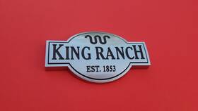Jl34-99402a17 Oem Ford F-250 F-350 King Ranch Rear Gate Emblem Logo Badge Symbol Sign Used C23