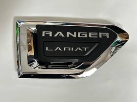 Kb3j-16g000-gc Oem 2019-2023 Fender Right Side Vent Emblem Ranger Lariat - Chrome