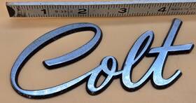 Mb028718 Oem 1974-79 Dodge Colt Plastic Fender Emblem 75 76 77 78