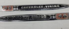 P-3753101 Oem 1959 Chevrolet Viking 40 Series Fender Spears Emblems Gm