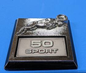 Ram50 Oem 1981-1993 Ram 50 Emblem Dodge Logo Badge Symbol Right Side