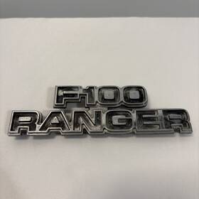 Tr16722f Oem 1977-79 Ford F-100 Truck Cowl Side Emblem Inch F100 Ranger