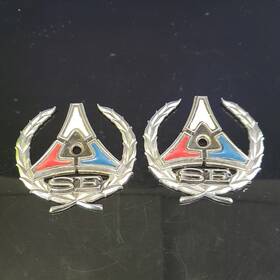 3613823 Oem Vc3823 Vtg 1970 1971 1972 Charger Challenger Se Sail Panel Emblem Screw On Pair