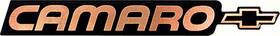 10096305 Oer 1988 Camaro Rear Bumper Emblem With Bowtie Gold New Reproduction