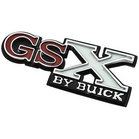 1237097 Oer 1970 Buick Skylark Gsx Emblem Radiator Grille Red White Black Chrome