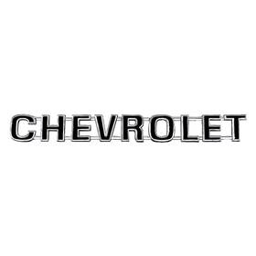 Oer 14016628 Inch Chevy Chrome/black Tailgate Emblem