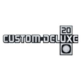 14026443 Oer Inch Custom Deluxe 20 Front Fender Emblem