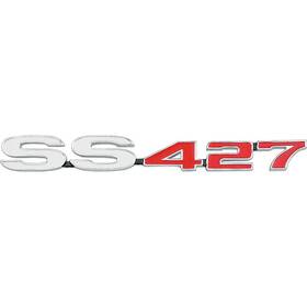 14047 Oer 1968 Chevrolet Impala Ss 427 Trunk Emblem