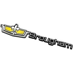 20675369 Oer 1986-90 Chevrolet Caprice Inch Brougham Crest Roof Emblem For Sail Panel Self