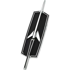 231332 Oer 1972 Oldsmobile Cutlass Die-cast Stoneshield Front Panel Emblem Rocket