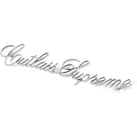 231539 Oer 1973-77 Oldsmobile Cutlass Supreme Die-cast Fender Emblem