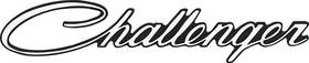 3444938 Oer 1970-74 Dodge Inch Challenger Trunk Lid Fender Quarter Panel Emblem With