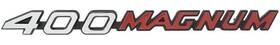3574059 Oer 1972-74 Dodge Charger 400 Magnum Hood Emblem Mopar Licensed