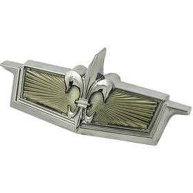 374678 Oer 1976 Chevrolet Caprice Header Panel Emblem Fleur-de-lis Symbol