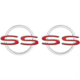 3851724 Oer 1964 Impala Ss Quarter Panel Emblems
