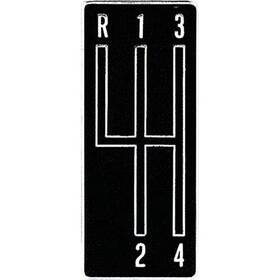 3919122 Oer Reproduction 4-speed Shifter Plate Emblem 1968-69 Camaro