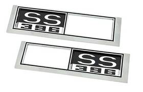 748860 Oer 1968 Impala Caprice Chevelle Bel Air Nova Ss 396 Front Side Marker Bezels Rh &