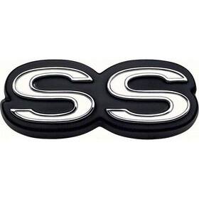 7795107 Oer Reproduction Rear Panel Ss Emblem For 1968-72 Nova Each