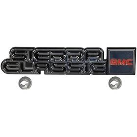 14023052 Oer Authorized 1981-87 Gmc Sierra Inch Classic - Dash Emblem With Hardware Gm