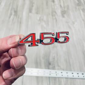Em1967s Oer 1970-1974 Vintage Buick Skylark Riviera Lesabre Fender Emblem 455 Badge Ornament