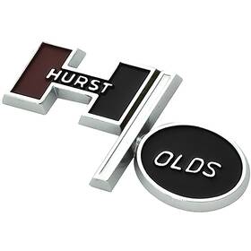 Oer Em21713t 1973-75 Oldsmobile Cutlass Hurst Olds Console Emblem H/o Insignia Die-cast