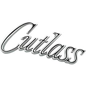 Em2452t Oer 1970 Oldsmobile Cutlass Fender Emblem Script