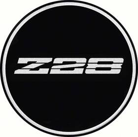 K151712bk Oer Wheel Center Cap Decal Silver Z28 Logo 2 1/2 Inch Diameter