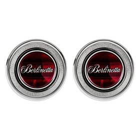 K74308 Oer Inch Berlinetta Red Interior Door Panel Emblems