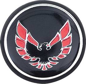 K7802 Oer 1976-81 Firebird Trans Am Shift Button Emblem Black With Red
