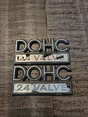 10134591 Oldsmobile Nos Oem Cutlass Supreme Dohc 24 Valve Front Fender Emblem 1991 - 96