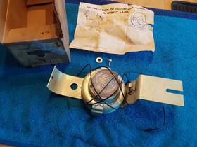983316 Oldsmobile Nos Gm 1955-56 Olds Holiday 88 98 Trunk Lamp Light Accessory Kit Oe