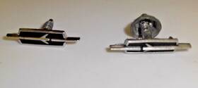 Cdc2 Oldsmobile 1970s Rocket Emblem 1 Inch Long 3pcs