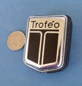 Dmc-105 Oldsmobile Gm Oem Trofeo Trunk Emblem Key Cover 90 91 92 2.25 Inch High X 2 Wide