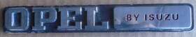 894208-5310 Opel By Izuzu Emblem Name Plate Badge