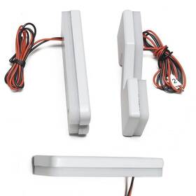 3140-r-001 Oracle Lighting Led Letter R Universal Illuminated Badges Matte Whit