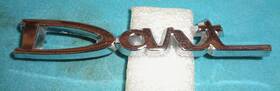 2254642 Orig Mopar From A 1962 Dart Door-mounted Emblem Dodge Inch Script Cast # V-good Chrome And Pins