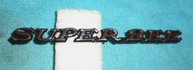 2998684 Orig Mopar Nos Piece Believe For A 1970 Dodge Super Bee Hood #2998684 Name Plate / Emblem Cast # On Back V-nice