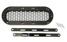 112211101 Originaleuro Com Front Mesh Grill Badge Logo Emblem Holder Gloss Black For Audi A3 8p 8y Quattro