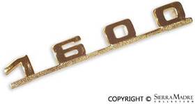 644-559-311-00 Other 644.559.311.00 Porsche Gold 1600 Emblem - 356a/356b 64455931100