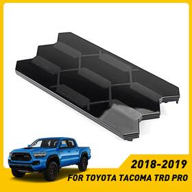 Tkd-sgb-25542 Oxilam 1 Pc Car Sensor Cover Grille Badge Emblem For Tacoma Trd Pro 2018-2019 Decor Kit
