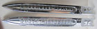 P-3753128 P-3753127 Unbranded Vintage Cheverolet Apache Chrome Emblems