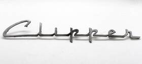 466542 Packard Original 1955 Clipper Hood Emblem - 14 Inches Long Vintage Oem