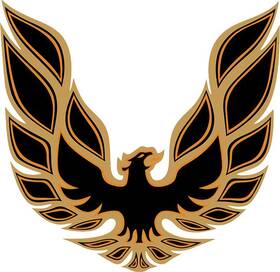 15299301 Phoenix Graphix 1978 Trans Am Gold / Black Decal Set