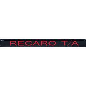 153017 Phoenix Graphix 1981 Trans Am Red / Black Inch Recaro T/a Door Handle Emblem