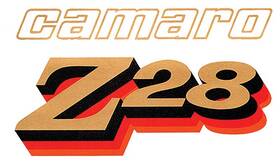 473561 Phoenix Graphix 1978 Camaro Z28 Front Fender Decal Gold/black/red/orange